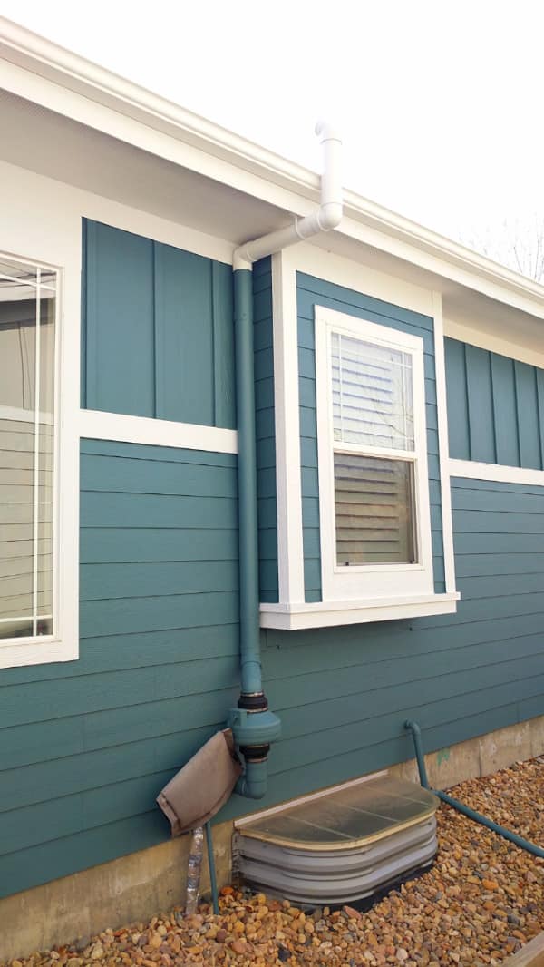 radon mitigation system exterior